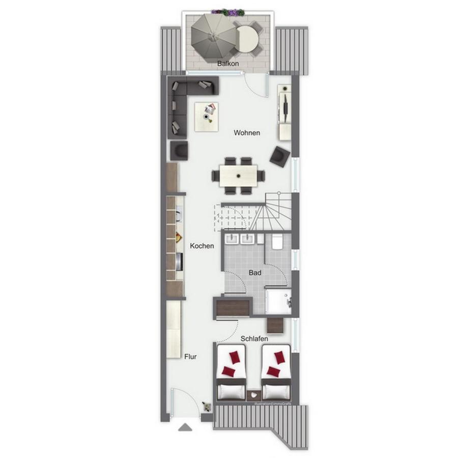 Feriendorf Papillon Wohnung 10-8 博尔滕哈根 外观 照片